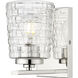 Saben Indoor Wall Sconce Wall Light in Polished Nickel